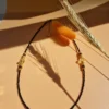 Collier Balinais en laiton doré - Angel onyx - shiralaura.fr - vente de colliers pour femmes - Paris